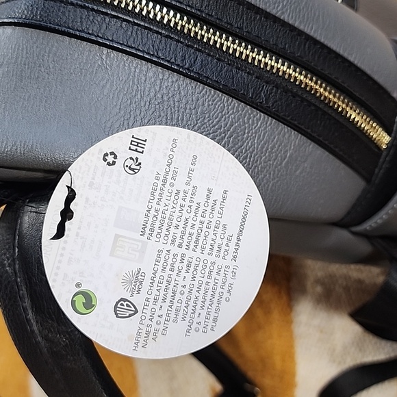 Loungefly Harry Potter Backpack Purse - Picture 3 of 7